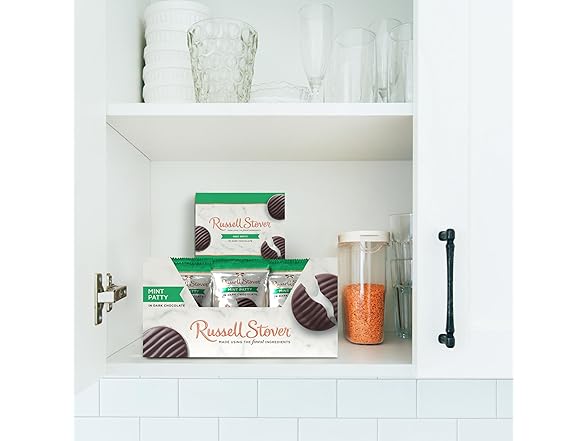 Russell Stover Dark Choc Mint Patties 36