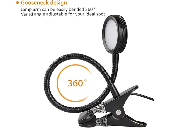 LEPOWER Clip on Light