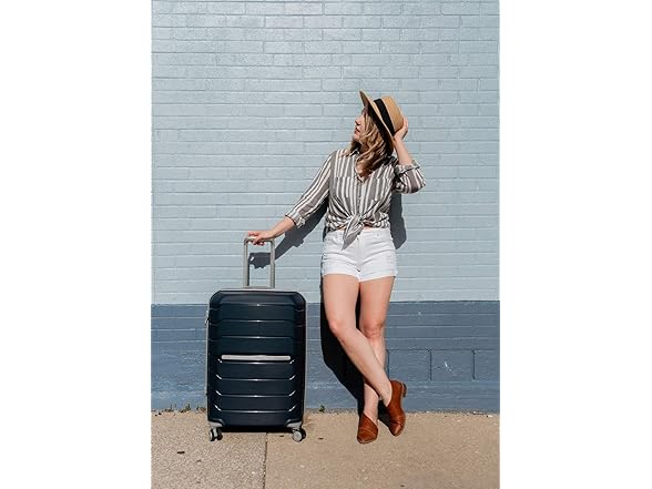 Samsonite Freeform 2PC Set Hardshell Navy