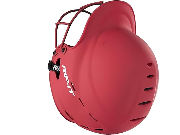 RIP-IT Vision Pro Softball Batting Helmet w/ Face Mask - Gallery 3