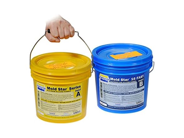 Smooth-On Mold Star 16 Fast - 1A:1B Mix by Volume