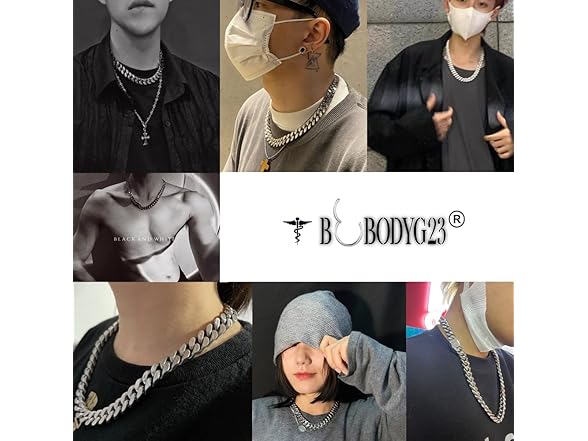 Mens Steel Cuban Link