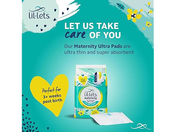 Lil-Lets Maternity Ultra Thin Pads