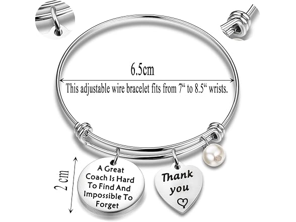MYOSPARK Coach Appreciation Gift Bracelet