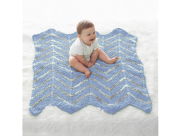 Bernat Baby Blanket Yarn, 3.5 oz, Little Sand Castles