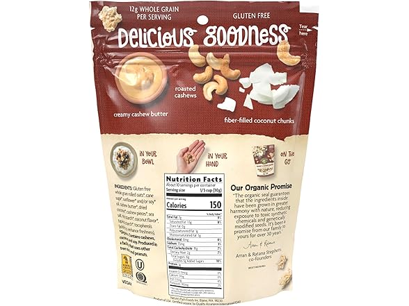 Nature's Path Organic Coconut & Cashew Butter