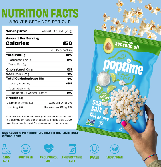(50ct) Poptime Popcorn - Spicy Jalapeno - Gallery 20