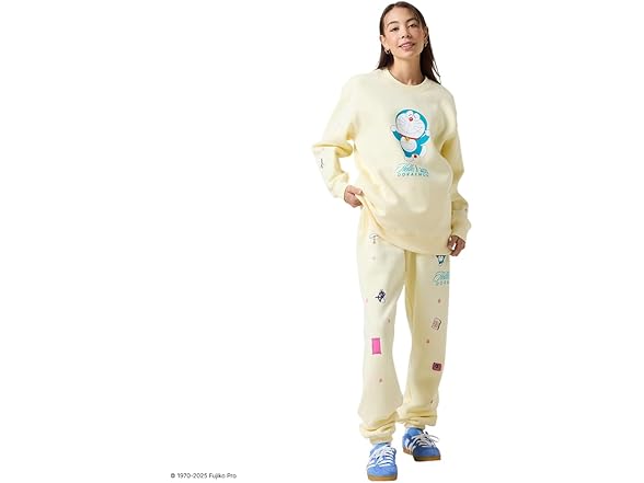 Samii Ryan Women Doraemon Gadgets Crewneck