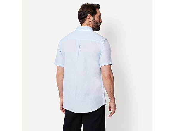 Amazon Essentials Men SS Linen Shirt - Gallery 3