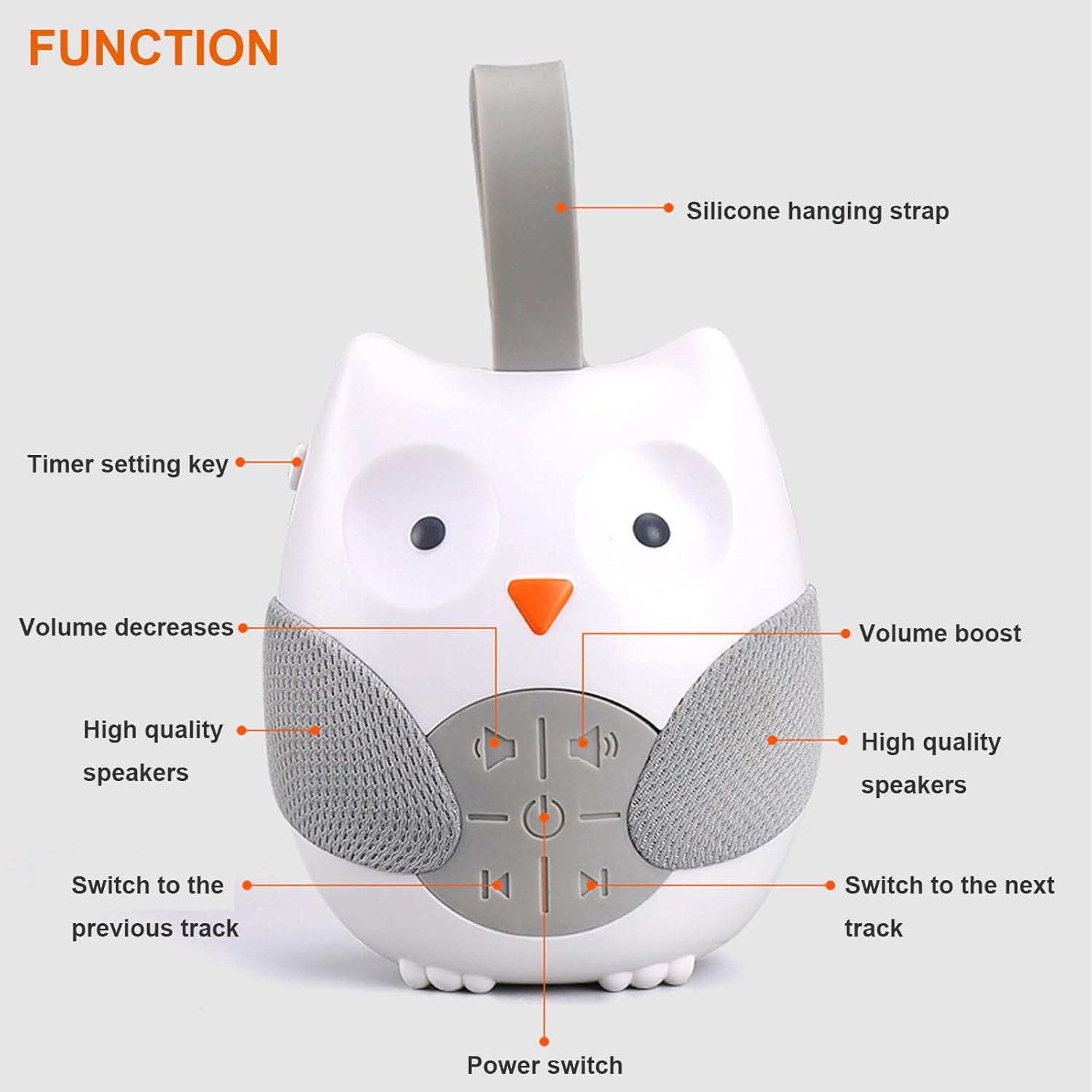 Baby Sleep Soother Sound Machine - Gallery 12