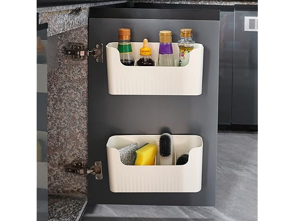 Wall Mount File & Mail Organizer 2-Pack