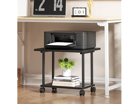 Printer Table, 2-Tier Printer Stand