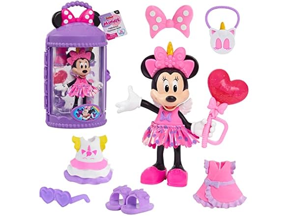 Disney Junior Minnie Mouse Fabulous Fashion Doll