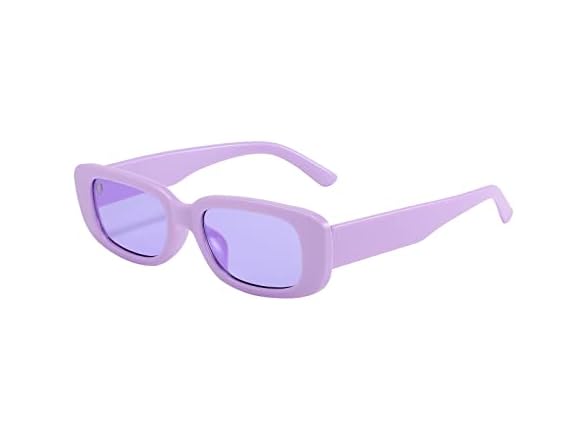 Solid Purple Frame Purple Lens