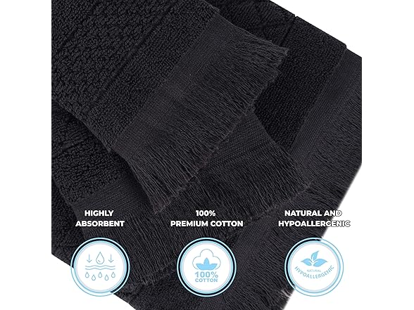 Superior 3PC ROLLA Towel Set