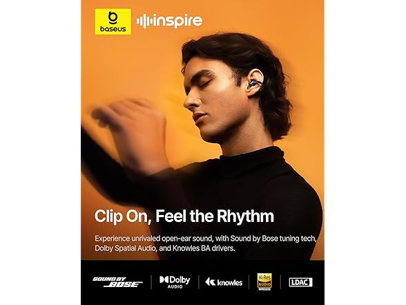 Baseus Inspire XC1 Clip-On Earbuds