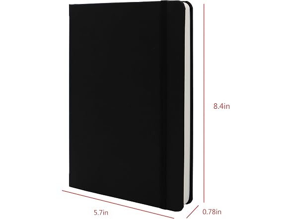 Amazon Basics Executive Blank Notebook