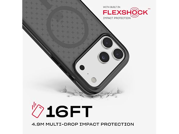Tech21 EvoCheck iPhone 17 Pro Max Smokey Black