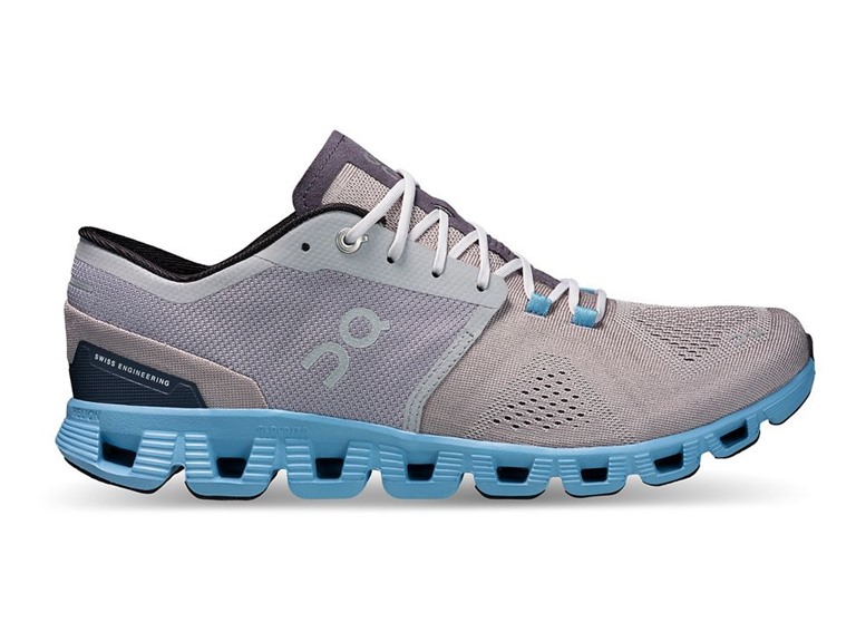 On Running 40.99038 7 On Running Cloud X 2 Men's Shoes Alloy/Niagara Alloy/Niagara