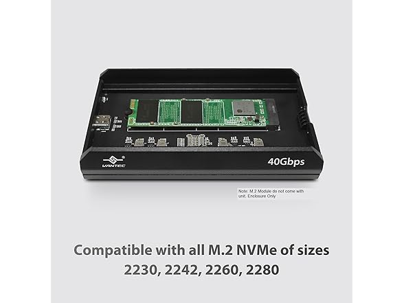 NexStar SX USB-C M.2 NVMe Enclosure