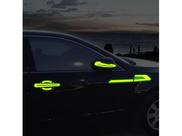 24 Pieces Reflective Car Stickers Set