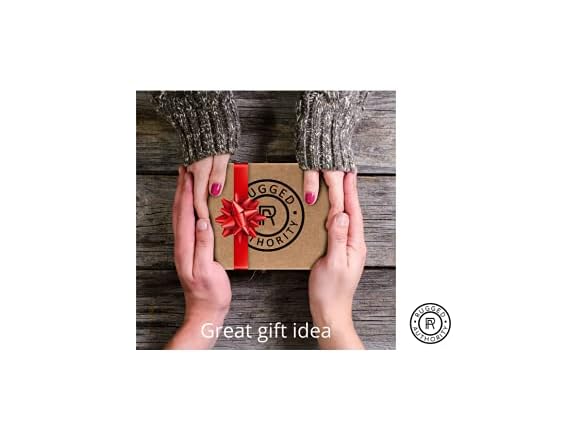 Rugged Brown Leather Card Holder RFID