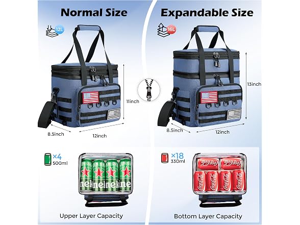 DOLOPL Lunch Box for Men, Tactical