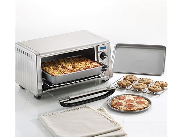 Farberware Bakeware Steel Nonstick Toaster Oven Pan Set