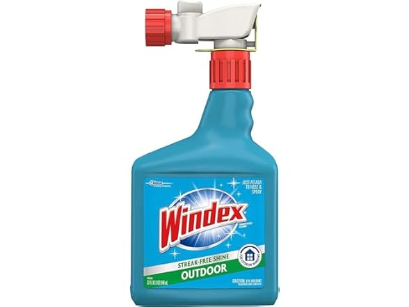 Windex Outdoor Glass Cleaner, 32oz
