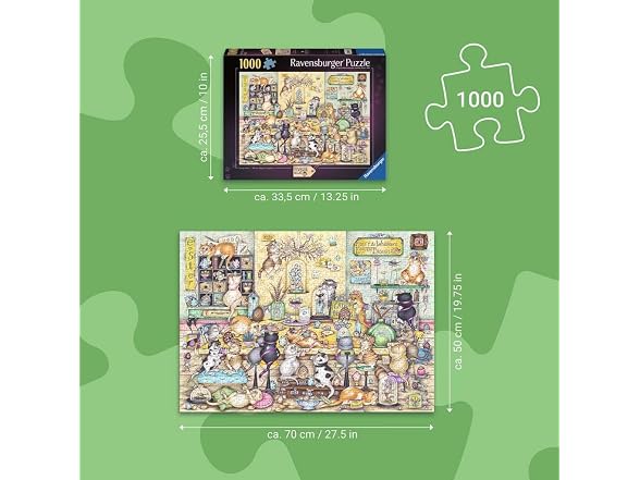 Crazy Cat's Easter Eggstravaganza 1000 Piece Puzzle