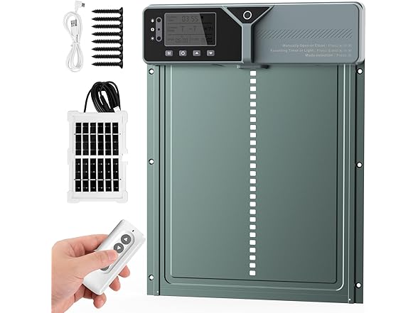 Fophop Large Automatic Chicken Coop Door