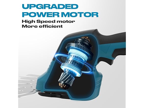 GARTOL 2-in-1 Hedge Trimmer & Grass Shears