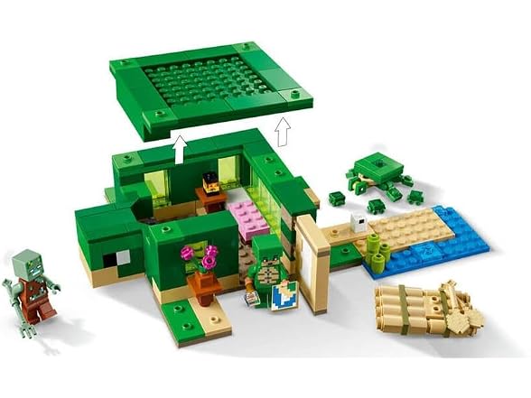 LEGO Minecraft Turtle Beach 21254