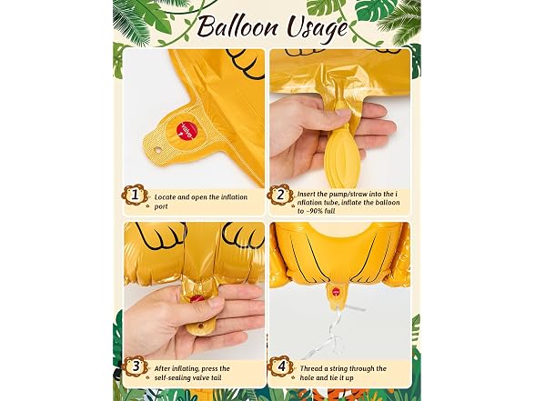 Bafei Jungle Safari Photo Booth Backdrop