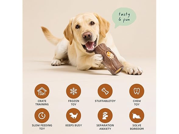 1 Pack Indestructible Dog Toys