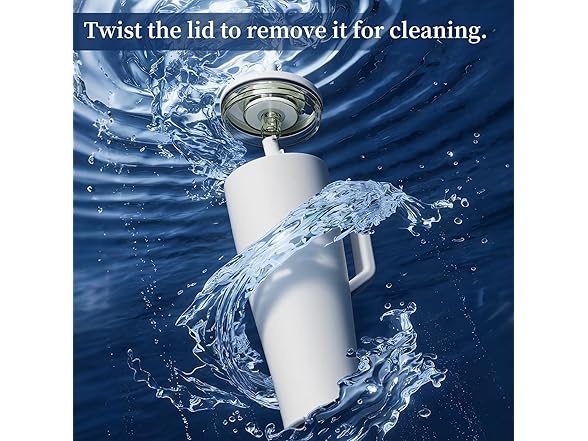 LOONLAI 40 Oz Insulated Water Bottle, Mocha