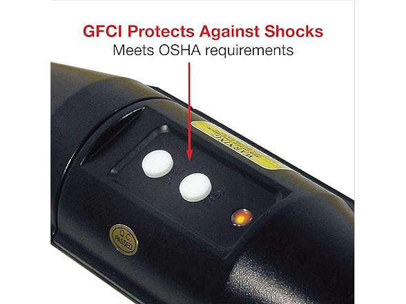 Clear Power 3 ft 12/3 SJTW, Cord Adapter, GFCI