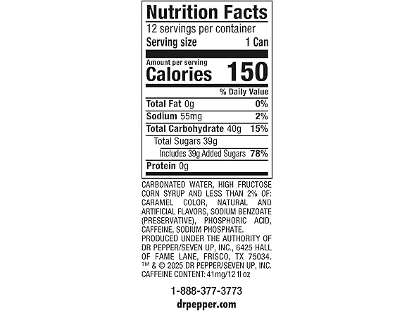 Dr. Pepper Blackberry 12oz 12pk