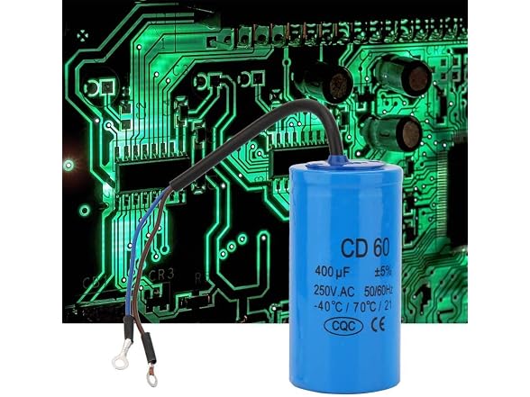 Walfront CD60 Motor Capacitor Round Motor 50/60Hz