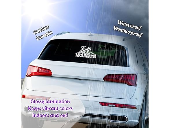 Faith Can Move Mountains Decal 6.15x3.6