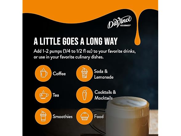 DaVinci Gourmet Classic Caramel Syrup, 25.4 oz