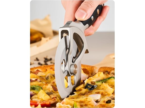 KYOKU 4 in. High Carbon Steel Pizza Cutter