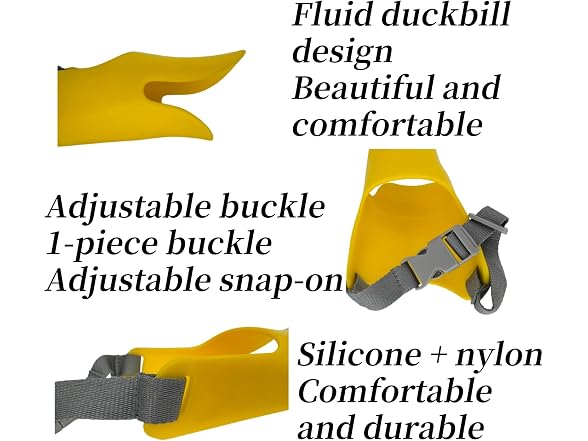 Cute Dog Muzzle Dog Mouth Cover Duckbill Cov