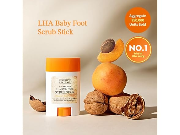 SUNGBOON EDITOR LHA Baby Foot Scrub 