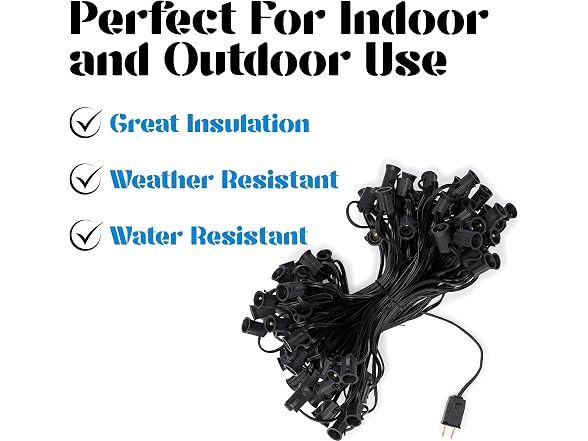 HLO Lighting Holiday Lighting Outlet C7 (100')