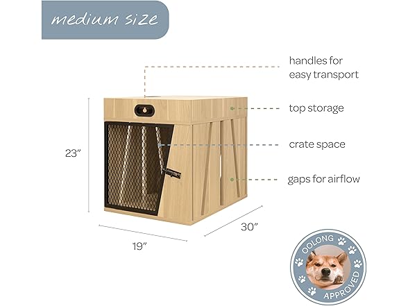 4 Cats and Dogs Penny Pet Crate Medium