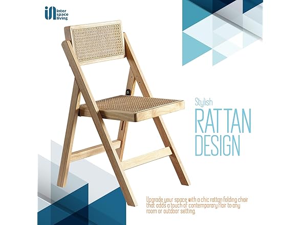Ibiza Rattan Folding Chair (2Pk)