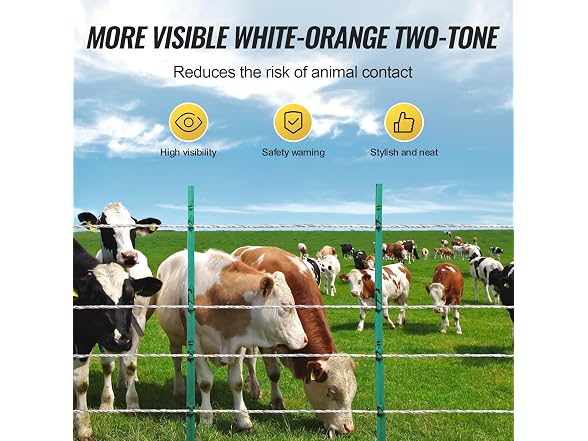 Electric Fence Wire, 2625Ft 800M Portable