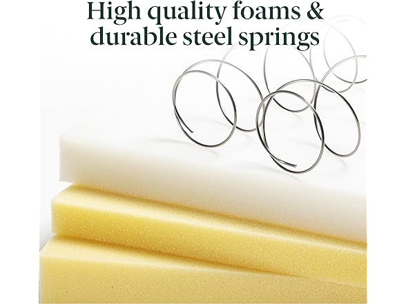 Zinus 10 Inch Foam and Spring Hybrid Matress