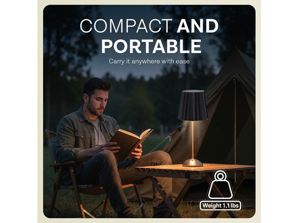 Solar Wide Pleated Lamp